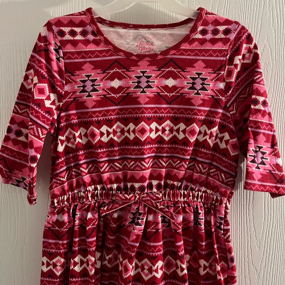 Girls Casual Faded Glory Dress Size 8